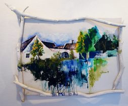 Acryl Gemälde Hof by Anita Niemann