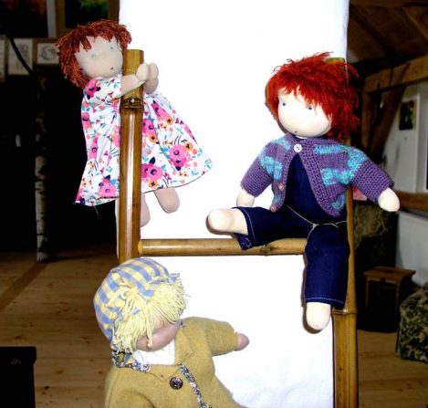 Waldorf Puppen by Anita Niemann